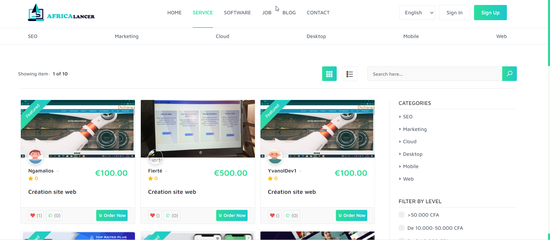 AFRICALANCER Nous y voilà presque !