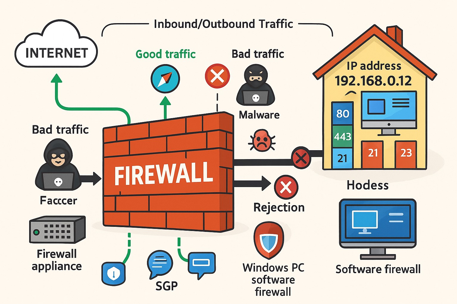 C’est quoi un FIREWALL (pare-feu) 