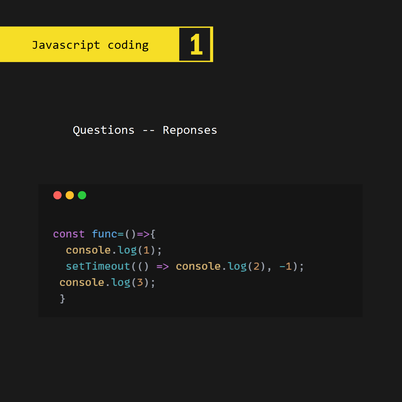 Questions-Reponses Javascript Acte 1