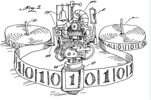Les algorithmes et le debut de l'invention de la machine: La Machine de Turing